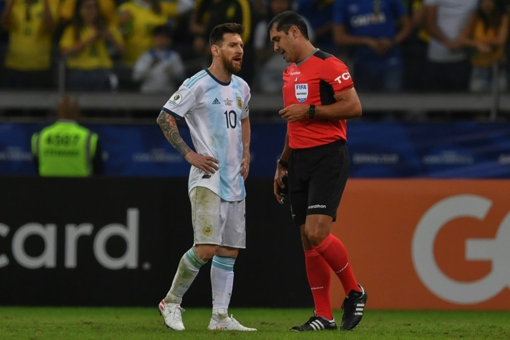 Revelan unas supuestas palabras de Messi antes del Brasil-Argentina. AFP