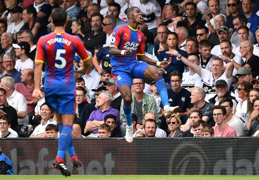 Zaha wants more protection from the referees. AFP