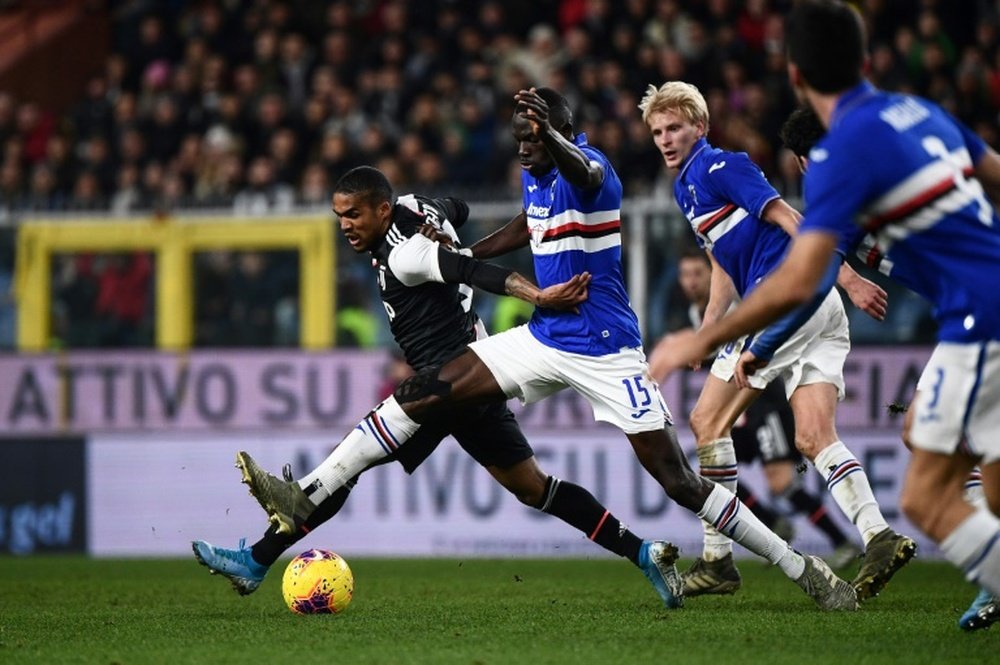 La Sampdoria confirma la recuperación de los cuatro positivos por COVID-19. AFP