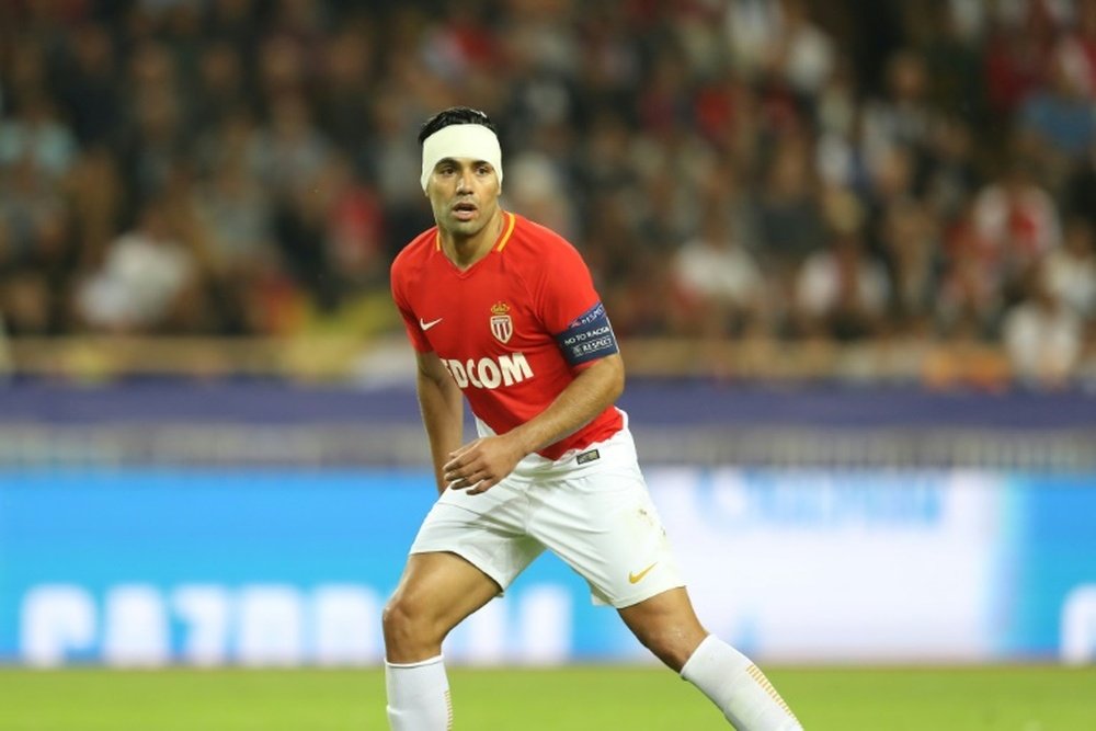 Falcao is currently one of the best strikers in Europe. AFP