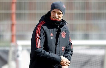 Tuchel ganha a sua primeira final no Bayern. AFP