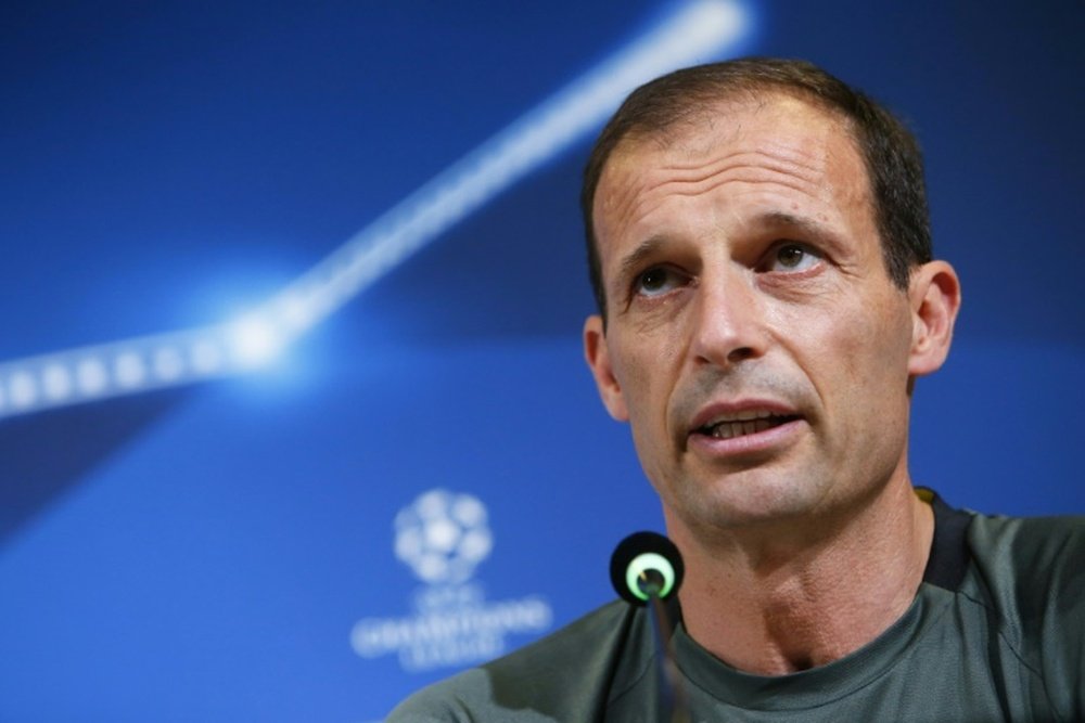 O técnico de 49 anos levou a 'Juve' à segunda final da Champions em três anos. AFP