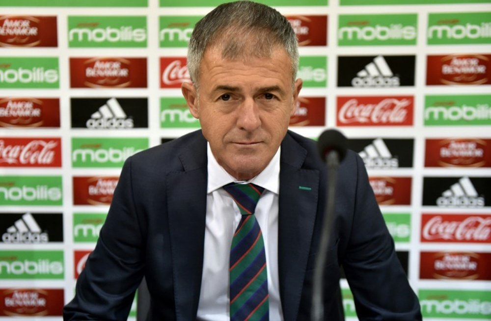 Alcaraz se ha puesto al frente de la Selección Argelina. AFP/Archivo