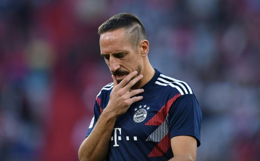 Ribery makes the headlines once again. AFP