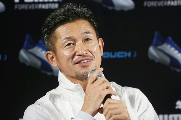A 56 ans, Kazuyoshi Miura va disputer sa 38e saison en pro