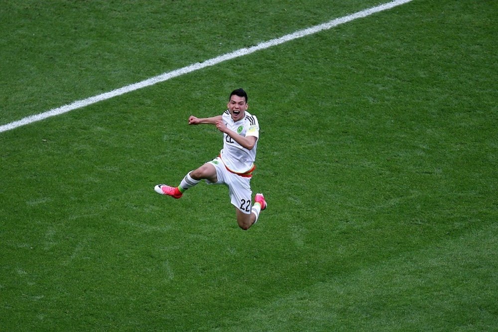 Hirving 'Chucky' Lozano sufrió una lesión en la pasada Copa Oro. AFP/Archivo