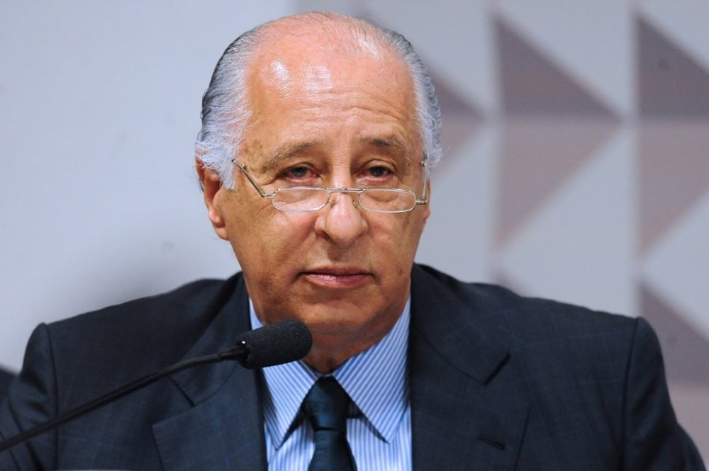 Le président de la Fédération brésilienne de football, Marco Polo Del Nero. AFP