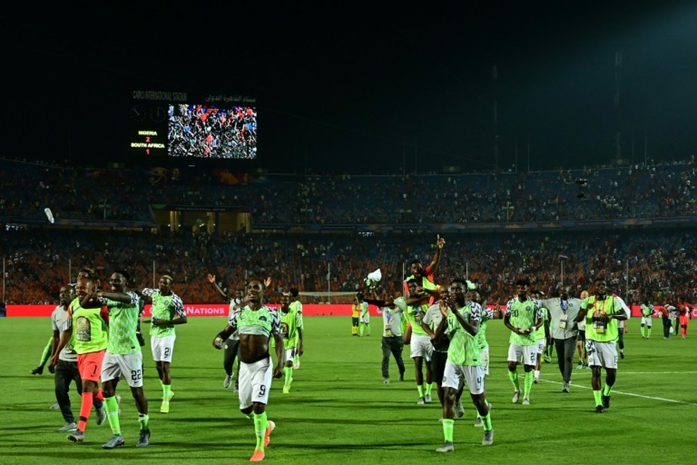 Les compos probables de la demi-finale de CAN entre l'Algérie et le Nigeria. AFP