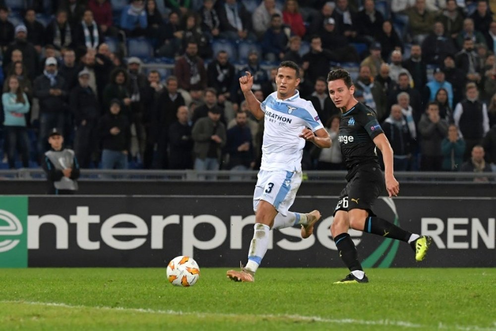 La Lazio quiere prolongar el contrato de Luiz Felipe. AFP