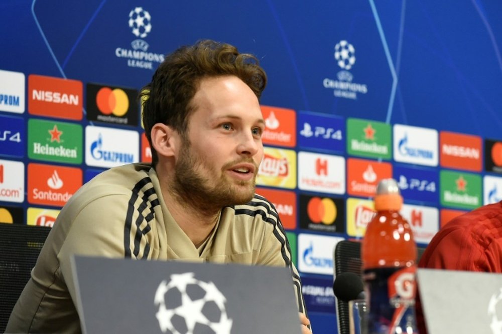 Daley Blind, and Ajax, are not getting ahead of themselves. AFP