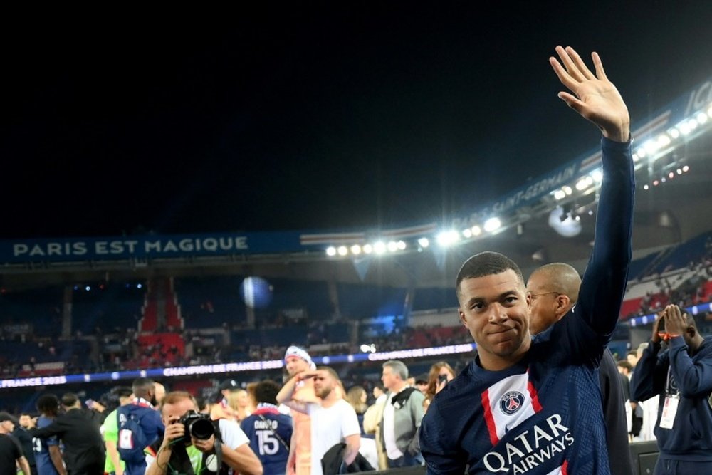 Madrid could finally sign Mbappe this summer. AFP