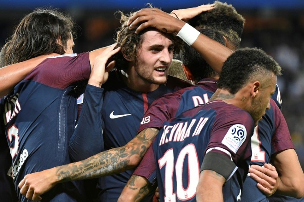 Les Parisiens rÊvent de gagner la Ligue des champions. AFP