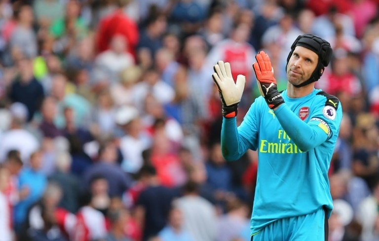 Cech claims the north London derby is the biggest game of the year for Arsenal fans. AFP