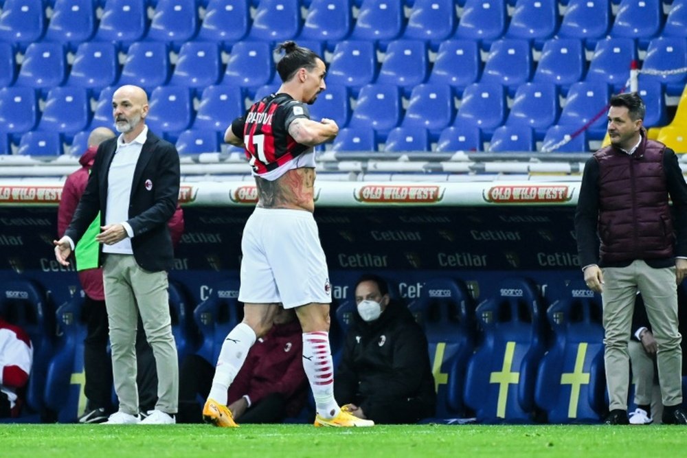 La Eurocopa, en peligro para Ibrahimovic por las apuestas. AFP