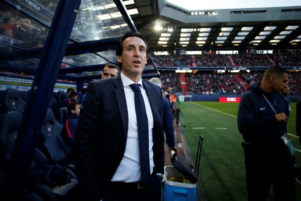 Unai Emery has a lot of work ahead of him. AFP