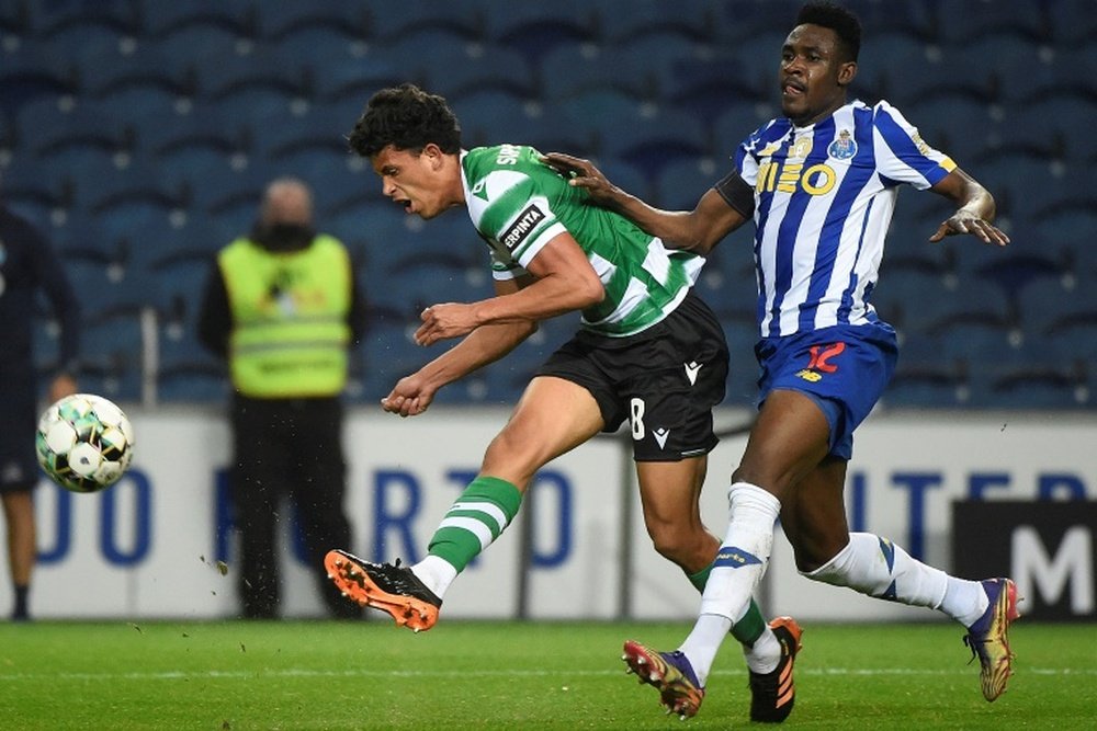 Matheus Nunes podría dejar pronto la Liga Portuguesa. AFP