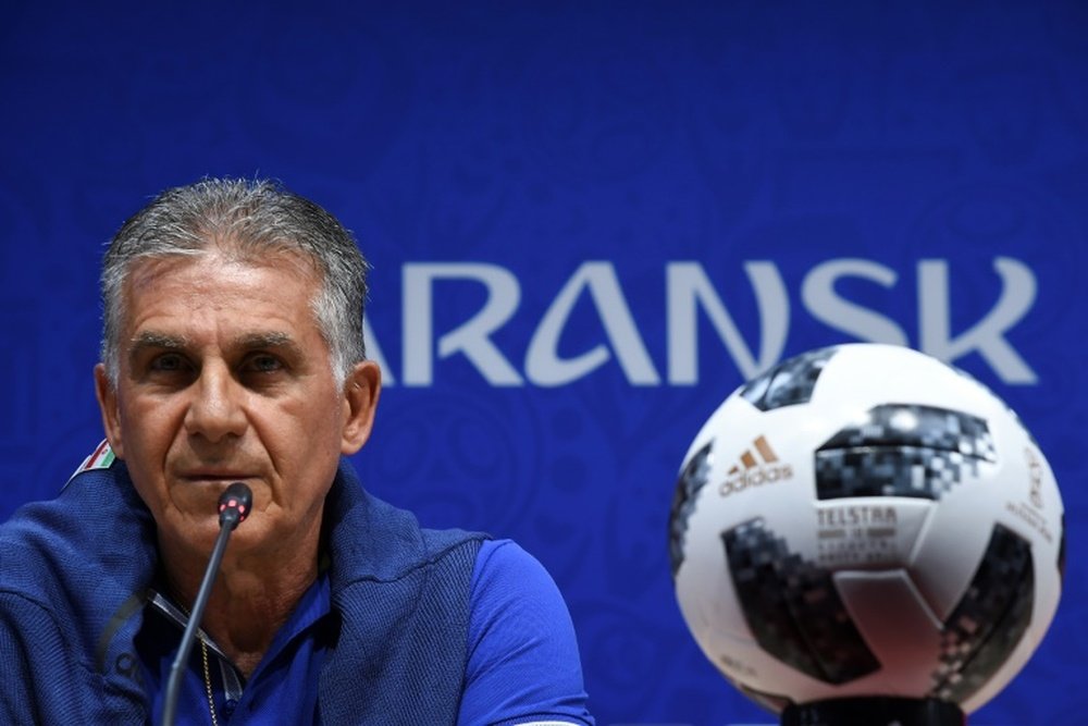 Carlos Quieroz managed Iran at the World Cup this summer. AFP
