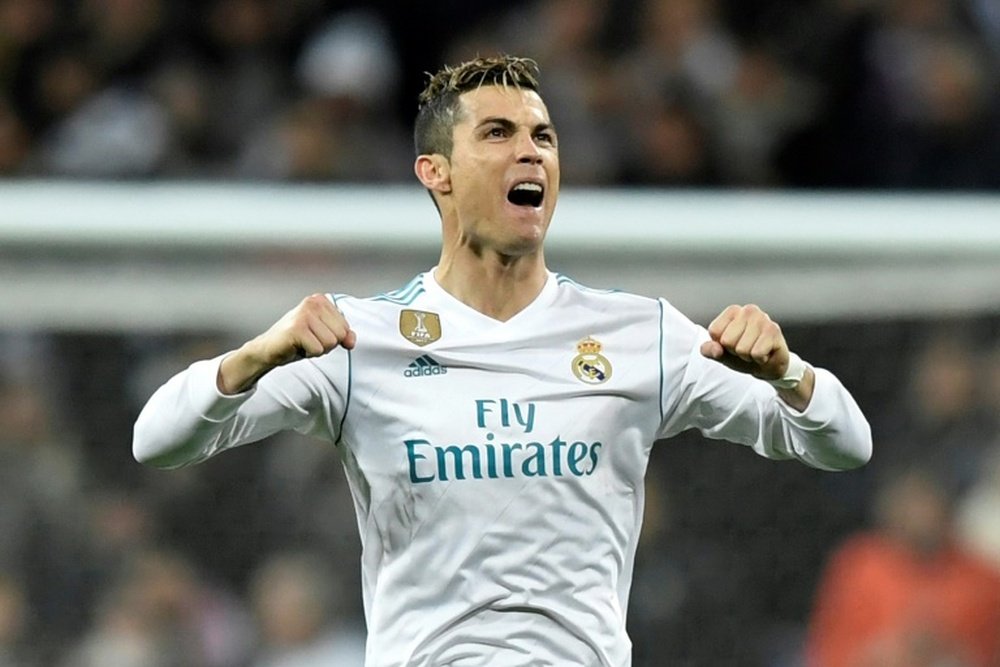 Unstoppable Ronaldo. AFP