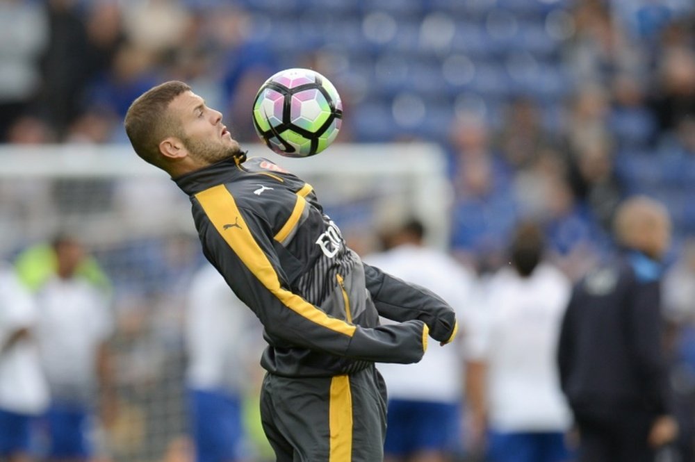 Wilshere is a target for Crystal Palace. AFP