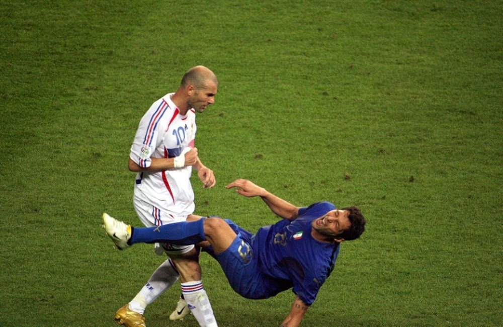 Zidane quittait le monde du football. AFP
