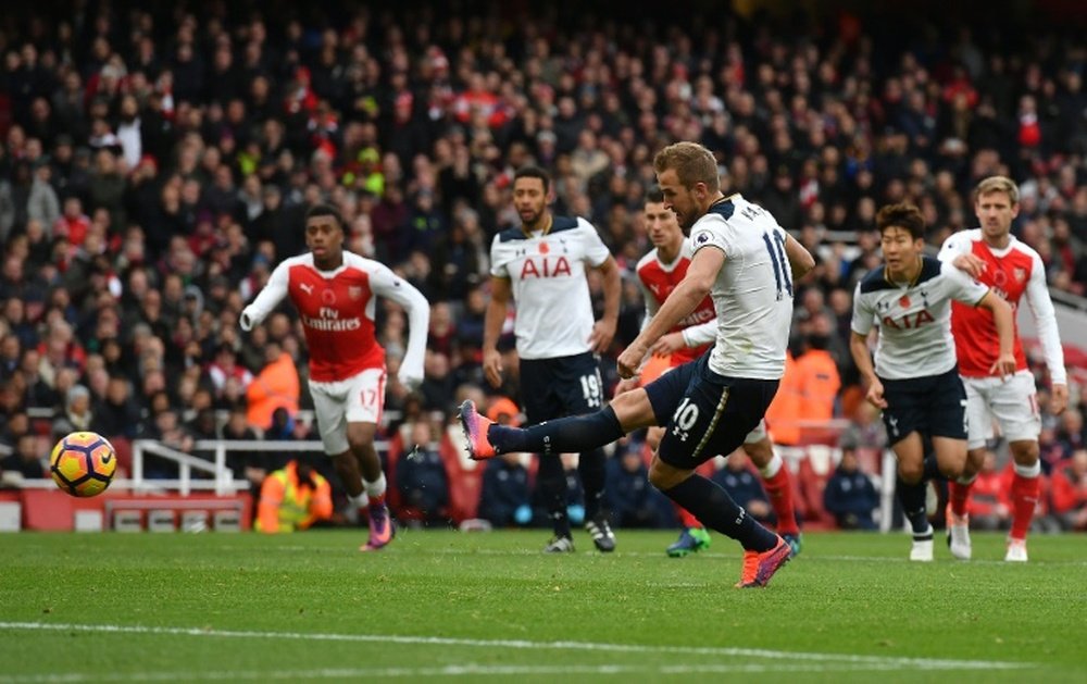Tottenham travel to Arsenal for the first North London derby of the season on Saturday. AFP