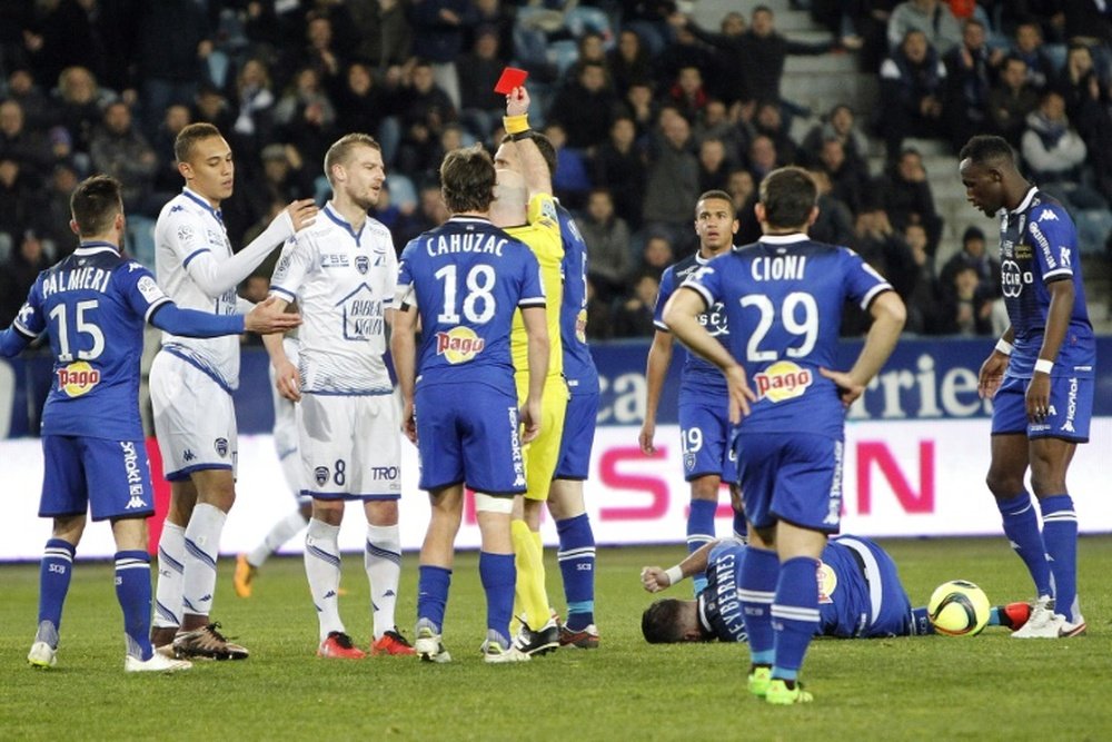 Troyes a prolongé trois de ses actuels joueurs. AFP