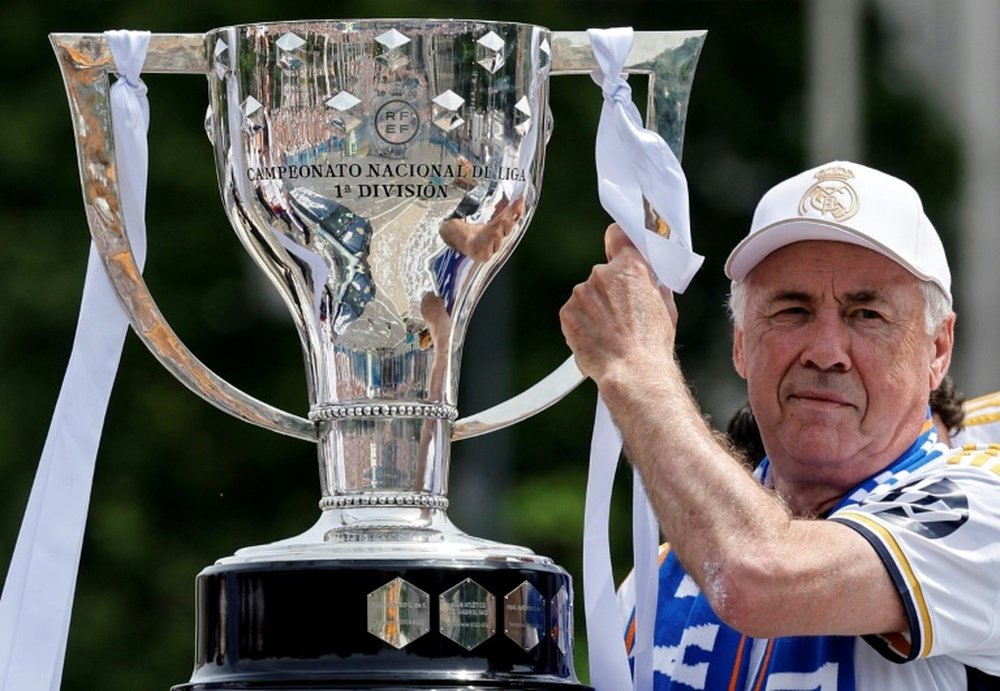 Carlo Ancelotti explained his comments on the Club World Cup. AFP