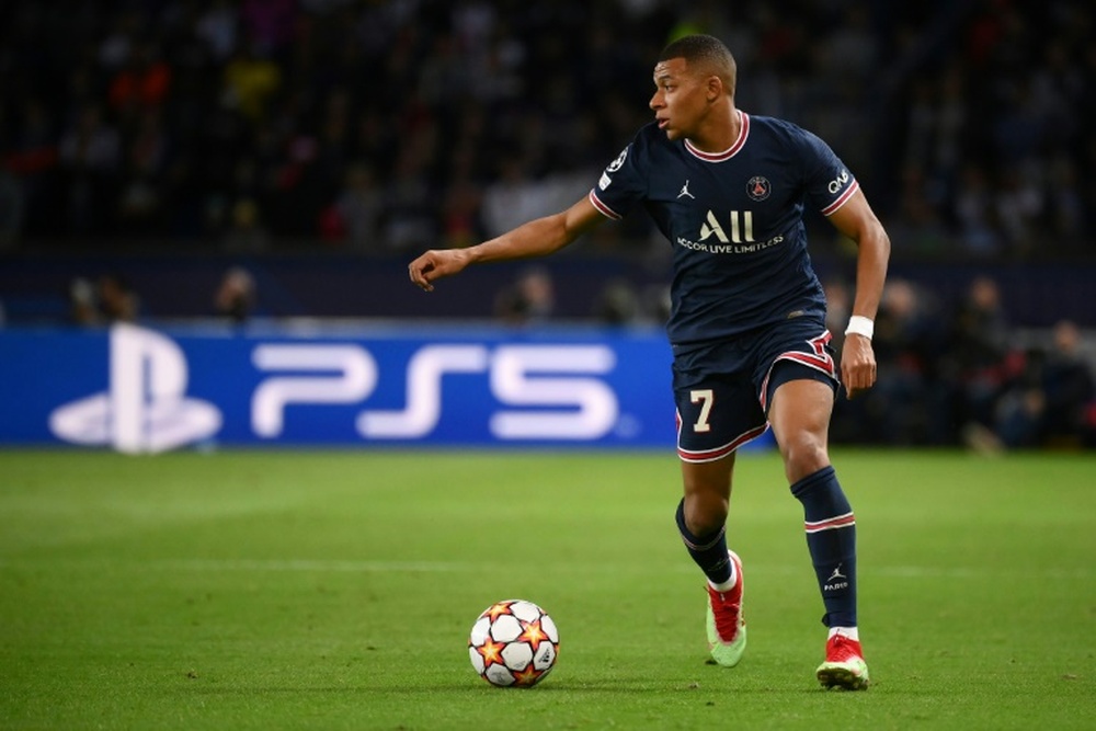 Goater are thinking of a Man City with Haaland and Mbappe. AFP