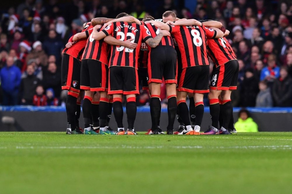 El AFC Bournemouth recibe este jornada al West Ham United. AFP