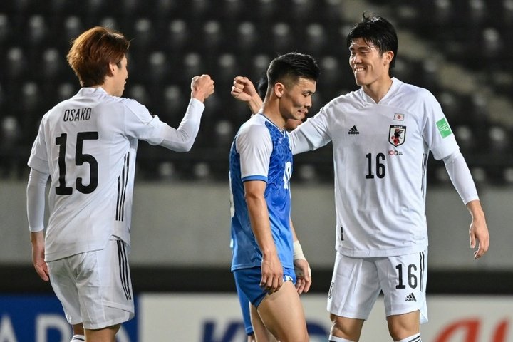 Japón arrolla a Mongolia por 0-14 con la vista puesta en el Mundial