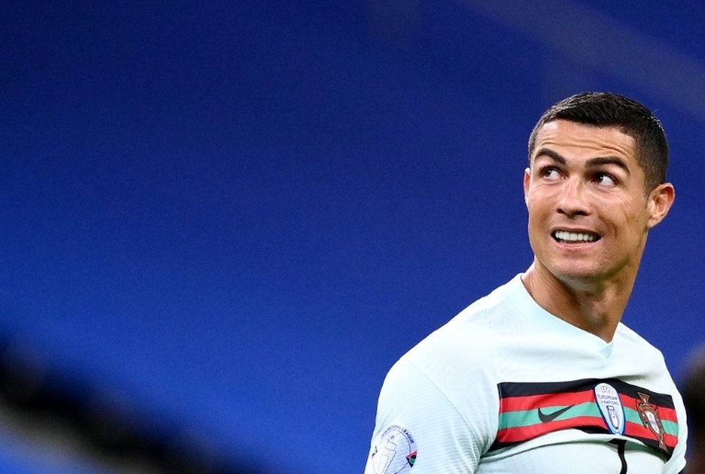 En quatre matchs, Ronaldo n'a jamais marqué face aux Bleus. AFP