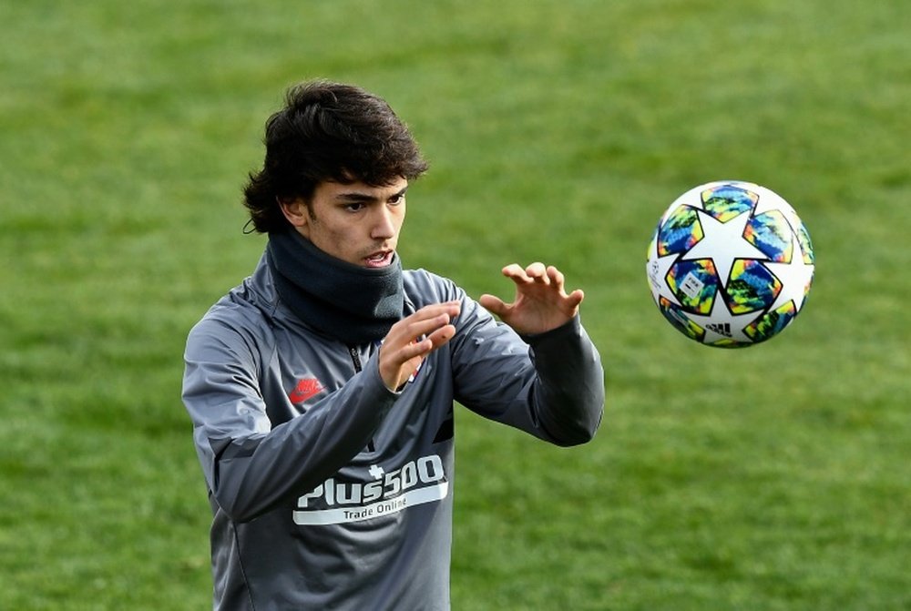 Joao Felix se lleva otro premio. AFP