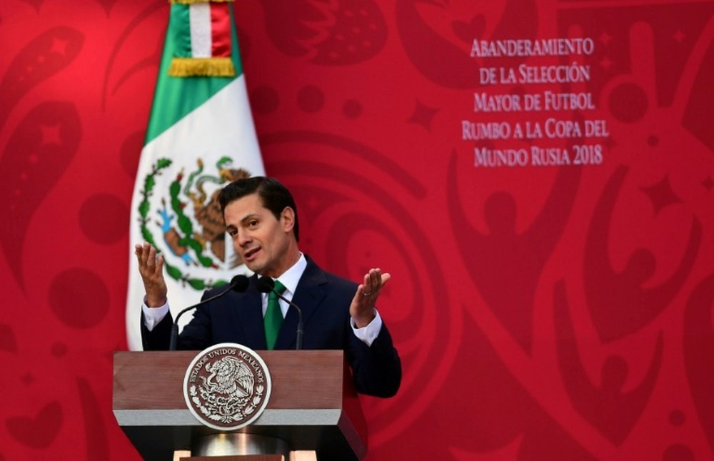 Le président mexicain Enrique Pena Nieto. AFP