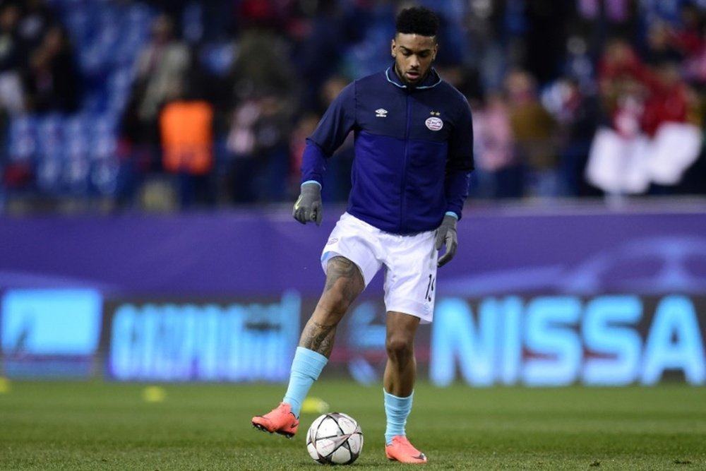Hughton played down reports Locadia could leave the club in the near future. AFP