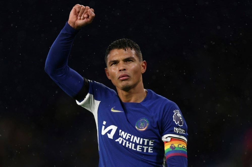 La mujer de Thiago Silva quiere a Pochettino fuera. AFP