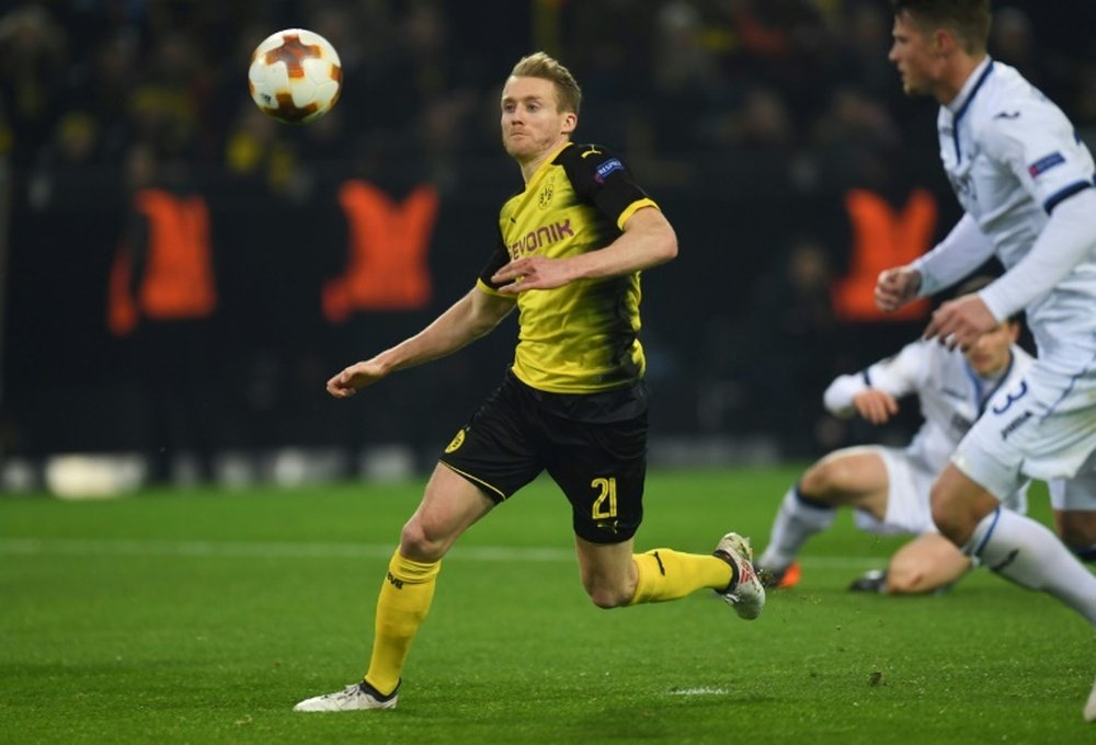 Schürrle sigue teniendo contrato con el Borussia Dortmund. AFP