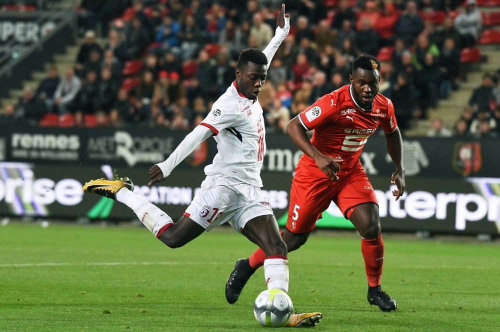 O Lille bateu o Metz por 0-3. AFP