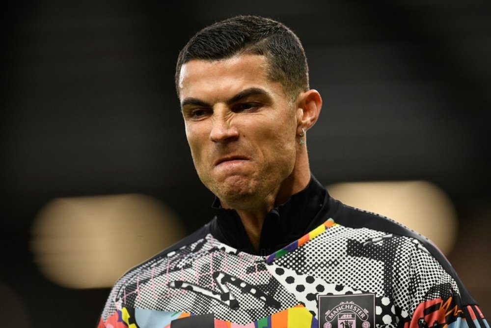 Cristiano Ronaldo said that he felt betrayed by Man Utd. AFP