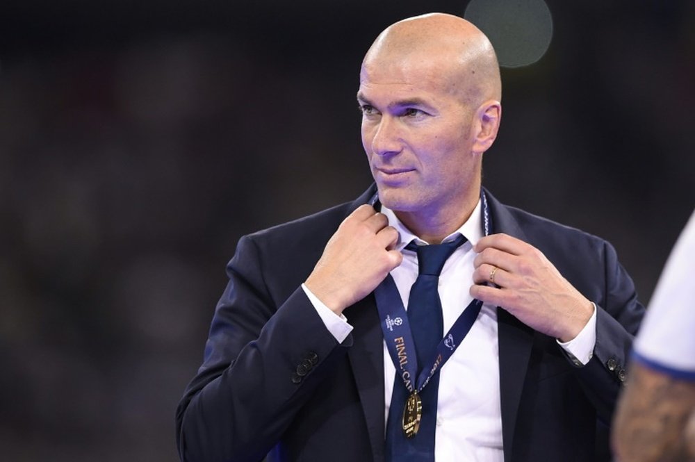 El Real Madrid renovará a Ziddane hasta 2020. AFP