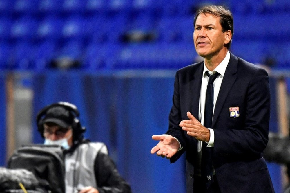 Rudi Garcia é demitido do Lyon após uma campanha decepcionante. AFP