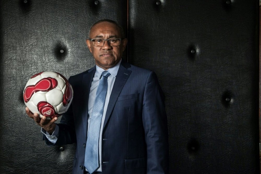 Le président de la Fédération malgache de football et candidat à la présidence de la CAF. AFP