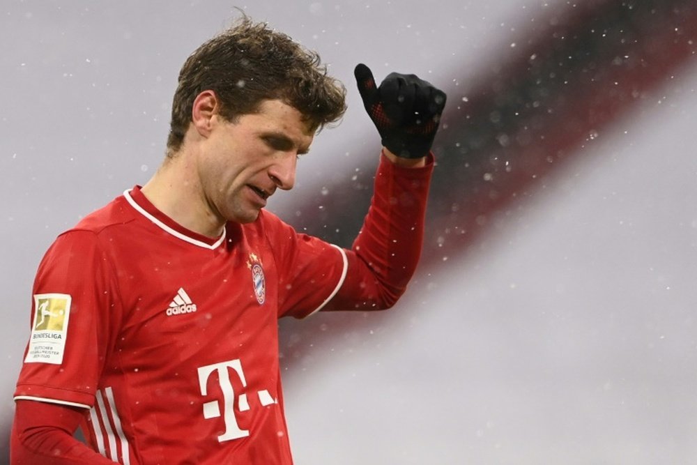 Müller testou positivo para COVID-19. AFP