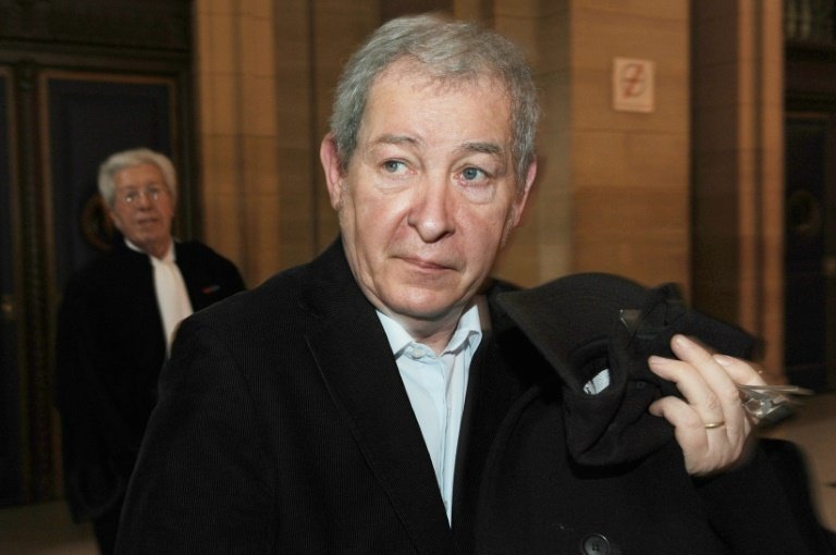 L'ancien président du Paris SG Francis Graille, le 15 mars 2010 à Paris en marge d'un procès. AFP