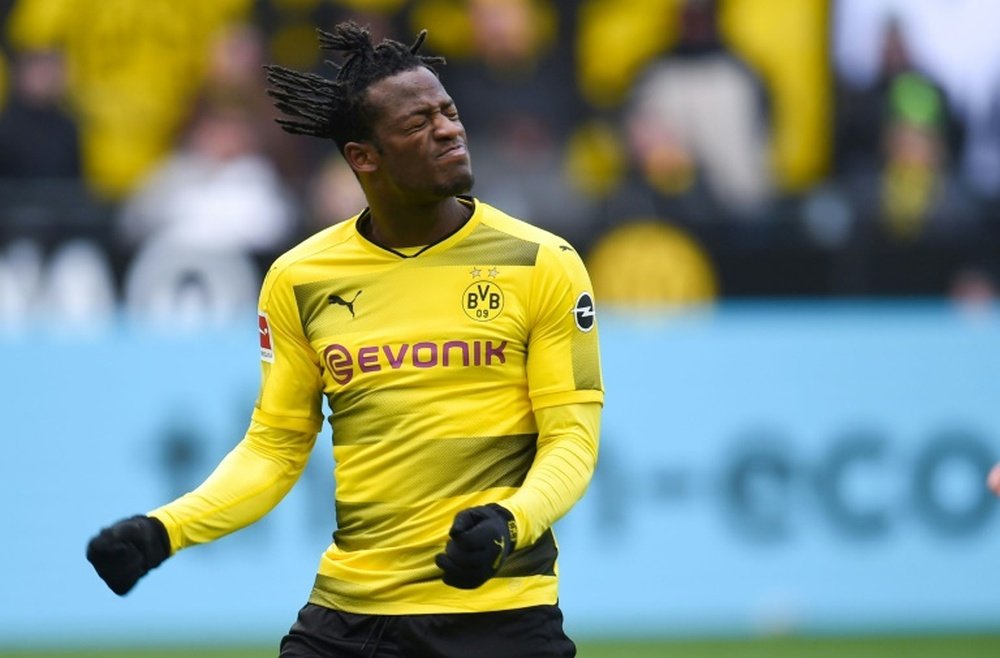 Dortmund want to sign Batshuayi on a permanent deal. AFP