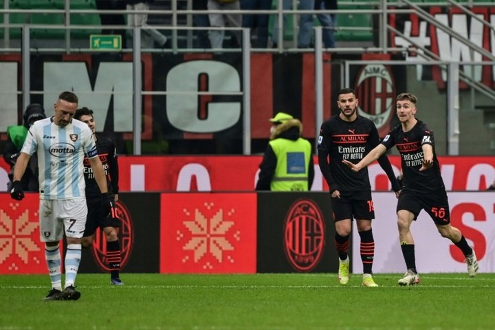 Le probabili formazioni di Salernitana-Milan. AFP