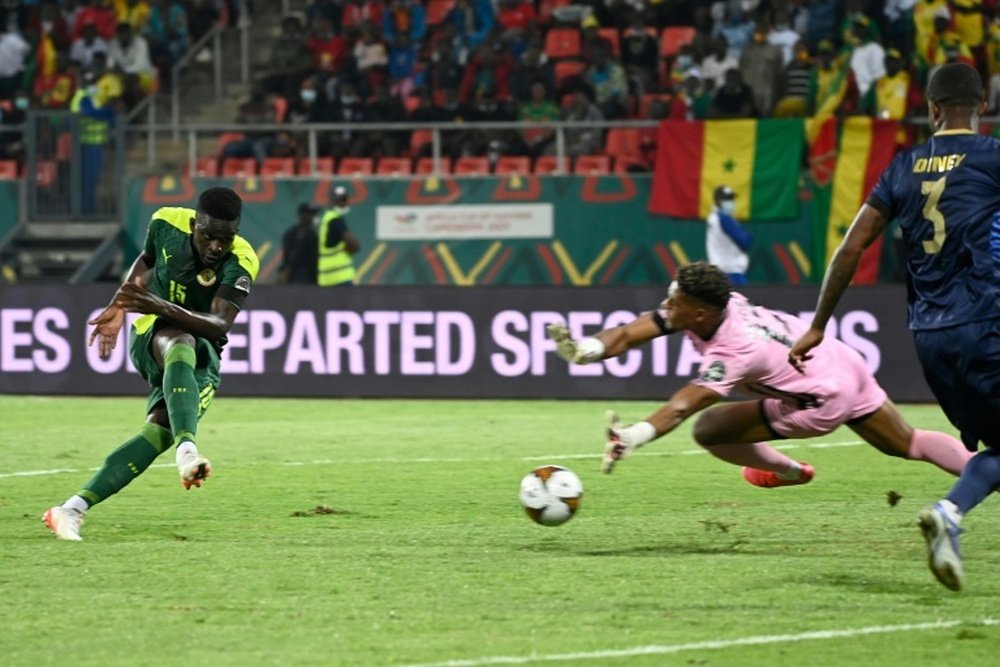 L’anecdote de Bamba Dieng sur son tir au but en finale de la CAN. AFP