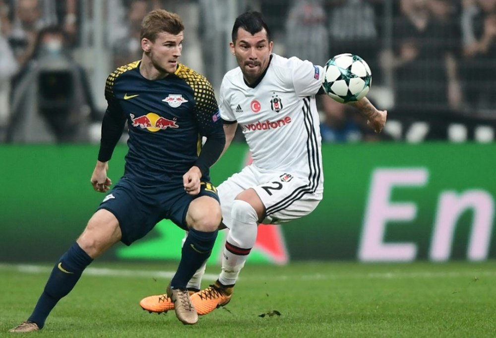 Timo Werner has emerged as a target for Barcelona. AFP