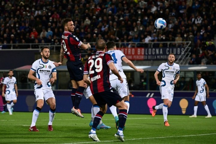 Marko Arnautovic marcó 14 goles en la pasada Serie A. AFP