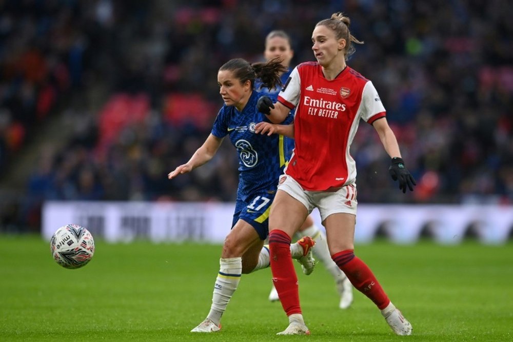 Miedema está en la agenda del Barcelona desde hace meses. AFP