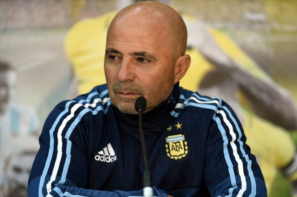 Sampaoli tiene como objetivo relanzar a la Selección Argentina. AFP